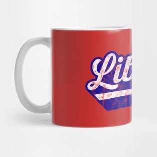 Show Your Support for LIberty with this vintage design Mug